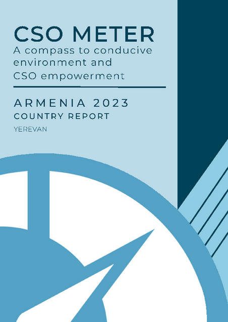 CSO METER A compass to conducive environment and CSO empowerment: 2023 Armenia Report