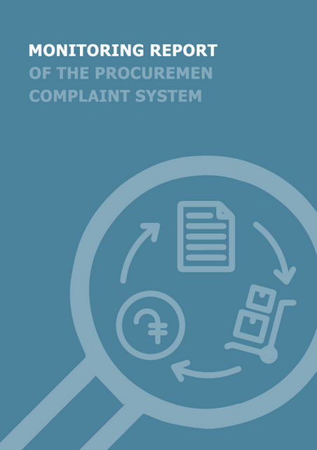 Monitoring Report of the Procurement Complaint System